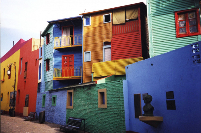 Разноцветные дома Ла-Боки